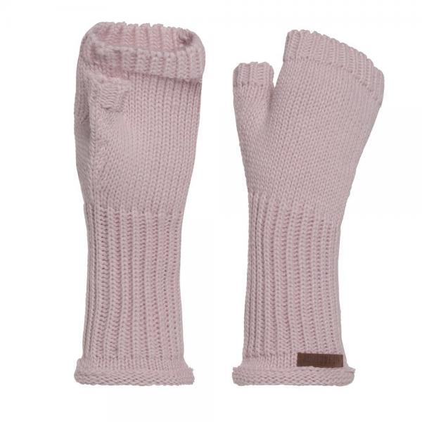 Knit Factory Handstulpen rosa