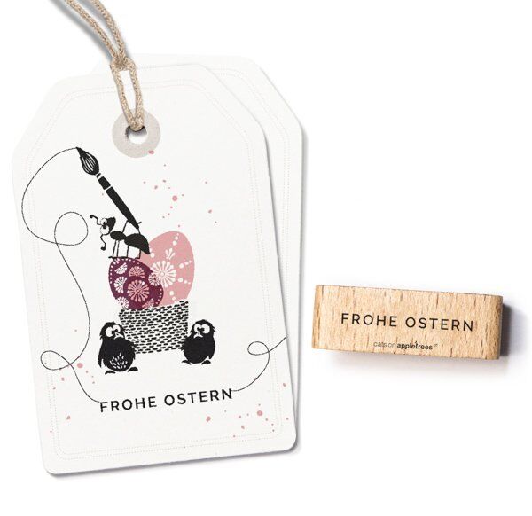 Stempel FROHE OSTERN