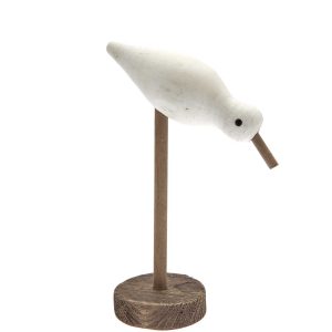 Rico Design Aufsteller Möwe aus Holz weiß klein