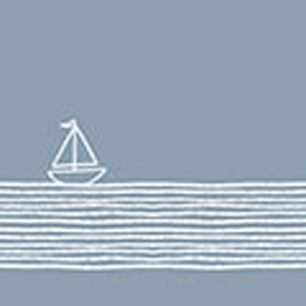 ppd Serviette Pure Sailing Blau