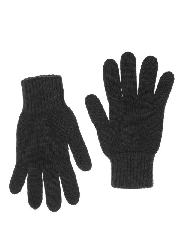 Zwillingsherz Handschuh aus Wolle Uni