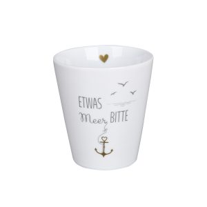 Krasilnikoff Mug Etwas Meer bitte