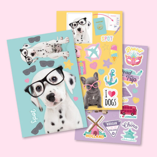Studio Pets Pass- und Stickerbuch