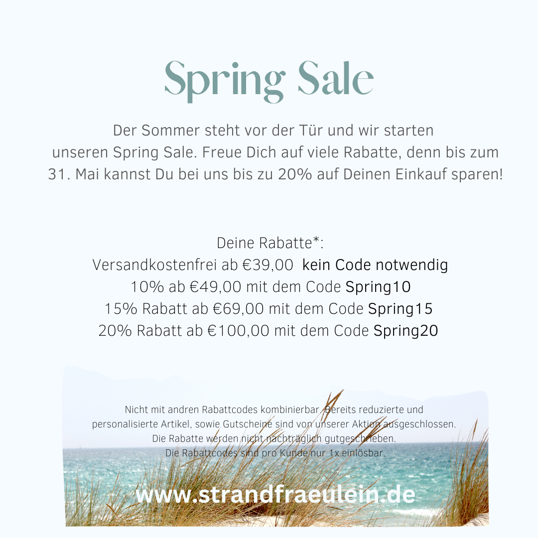 Strandfräulein Spring Sale 2023