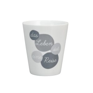Krasilnikoff Mug Das Leben ist eine Reise