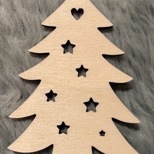 Deko Anhänger Weihnachtsbaum Sterne