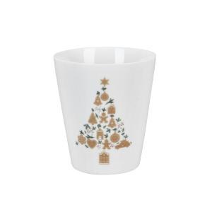 Krasilnikoff Happy Mug Weihnachtsbaum Lebkuchen