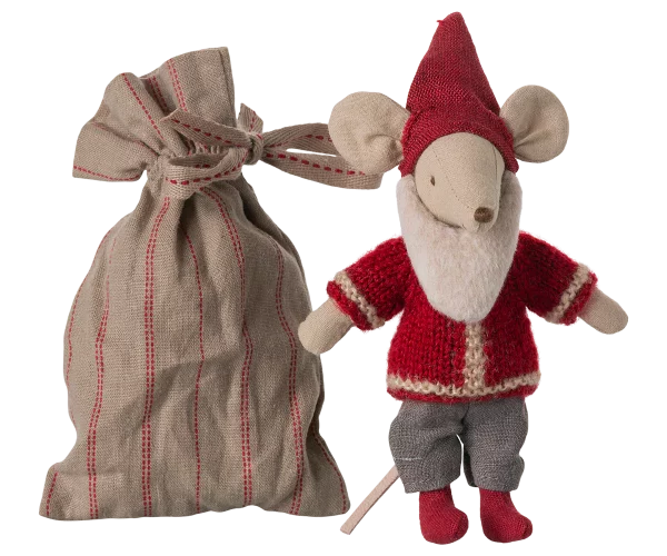 Maileg Weihnachtsmann Maus Mit Sack