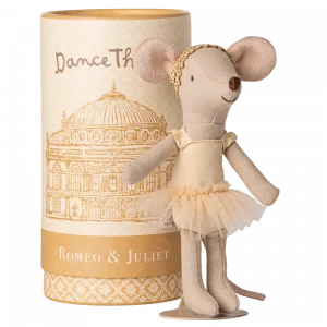 Maileg Balletttänzerin Maus mit Geschenkbox