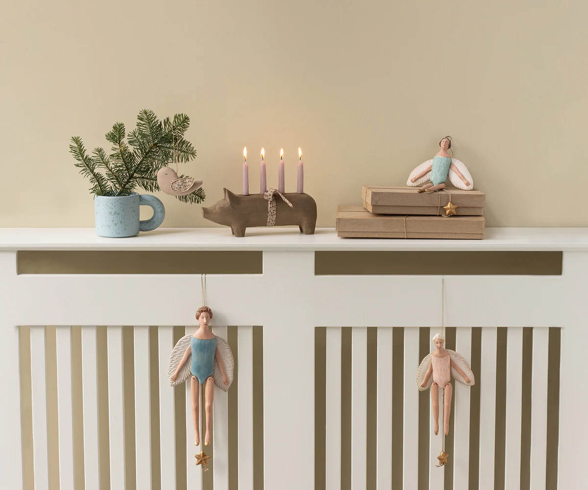 Maileg Kerzenständer Schwein 6 Maileg Kerzenständer Schwein groß natur imagebild