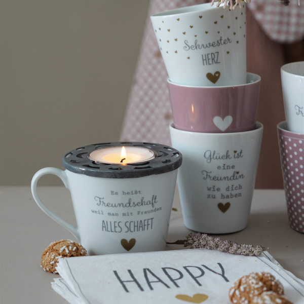 Krasilnikoff Teelichthalter Happy Cup Stimmungsbild
