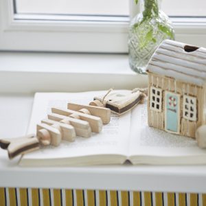 Ib Laursen Deko Anhänger Fischgräte Auf der Fensterbank